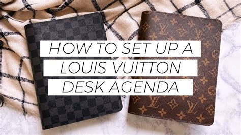 louis vuitton desk accessories|Louis Vuitton desk agenda.